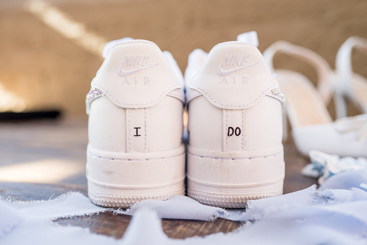 Custom Bridal Sneakers